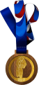 Медаль с лентой Велоспорт