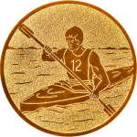 Эмблема гребля (байдарки и каное) 1171-050-100