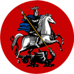 Акриловая эмблема Герб Москвы 1335-050-002