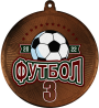 Медаль Футбол с УФ печатью
