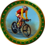 Акриловая эмблема Велоспорт