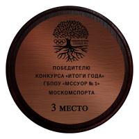 Плакетка с лазер. гравировкой 1911-220-ГР3