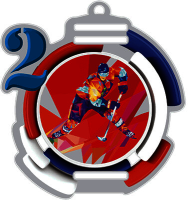 Акриловая медаль Хоккей 1, 2, 3 место 1785-010-002