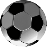 Акриловая эмблема футбол