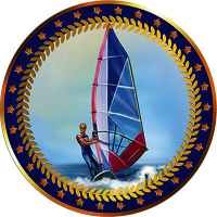 Акриловая эмблема Парус 1399-050-214