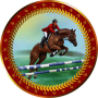 Акриловая эмблема Конный спорт