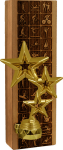 Награда из натурального дерева Звезды 2827-250-005