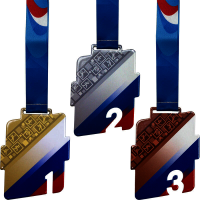 Комплект медалей Родослав 80мм (3 медали) 3656-080-001