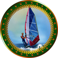 Акриловая эмблема Парус 1399-050-314