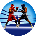 Акриловая эмблема бокс