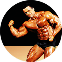 Акриловая эмблема бодибилдинг 1326-025-010