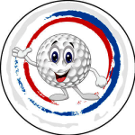 Акриловая эмблема гольф
