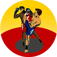 Акриловая эмблема кикбоксинг 1367-050-003