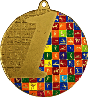 Медаль Иствуд с УФ печатью 3614-050-101
