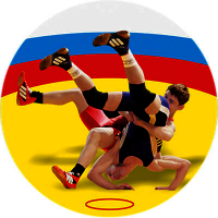 Акриловая эмблема борьба 1324-025-009