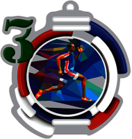 Акриловая медаль Бег 1, 2, 3 место 1785-005-003
