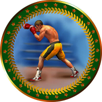 Акриловая эмблема Бокс 1399-050-305