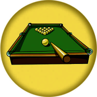 Акриловая эмблема бильярд 1339-050-004