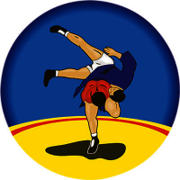 Акриловая эмблема самбо 1305-050-000