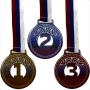 Комплект медалей Милодар 70мм (3 медали)