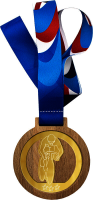Медаль с лентой Велоспорт 3658-080-003