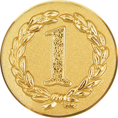 Эмблема 1,2,3 место (50 мм) 1103-050-100
