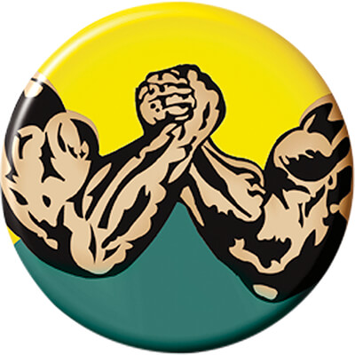 Акриловая эмблема армрестлинг 1303-050-000