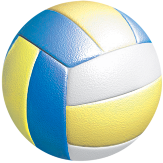 Акриловая эмблема волейбол 1312-050-011