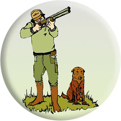 Акриловая эмблема Охота 1380-050-001