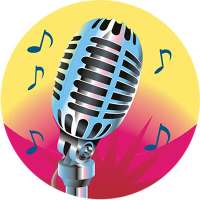 Акриловая эмблема Музыка 1386-050-004