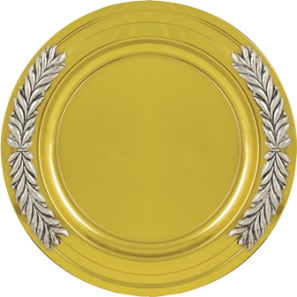 Тарелка из латуни 1926-285-100