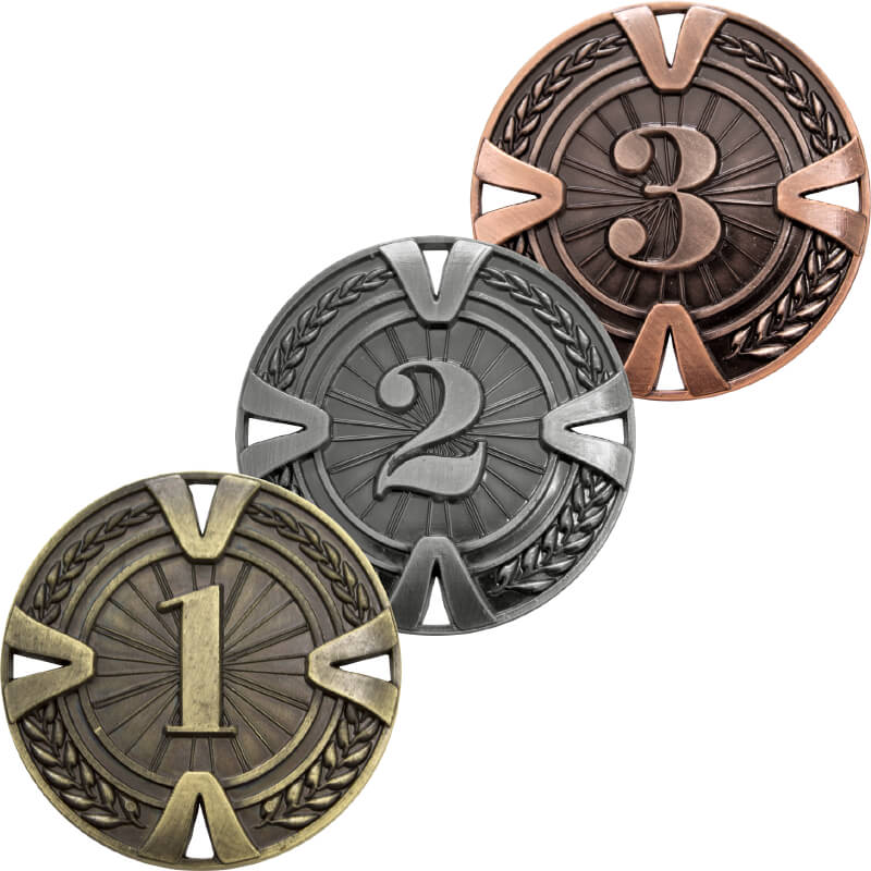Комплект медалей Индоманка (3 медали) 3596-060-000