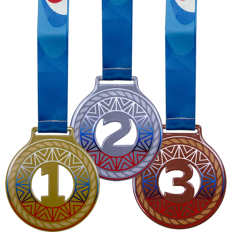 Комплект медалей Милодар 70мм (3 медали) 3655-070-001