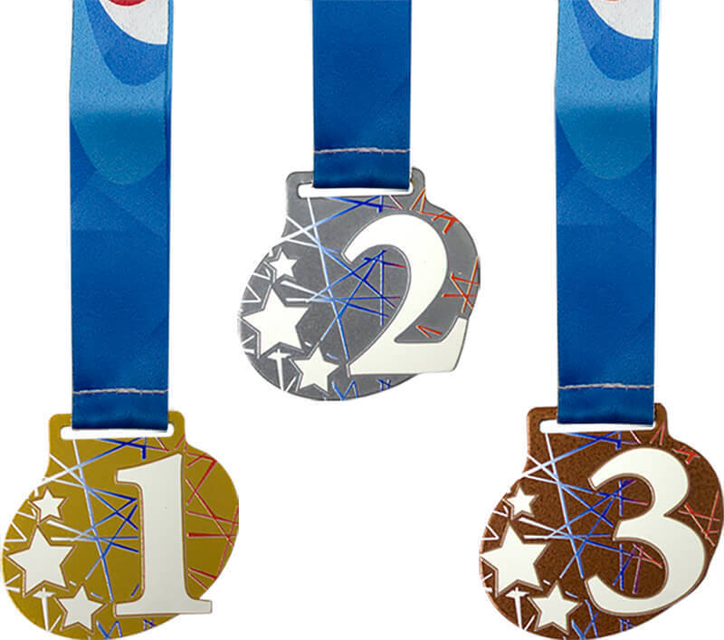 Комплект медалей Фонтанка 55мм (3 медали) 3657-055-001